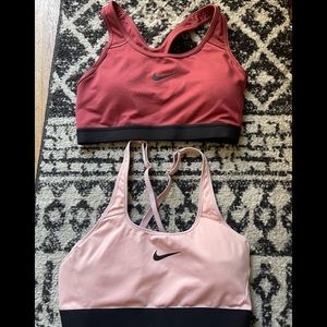 2 Nike sports bras